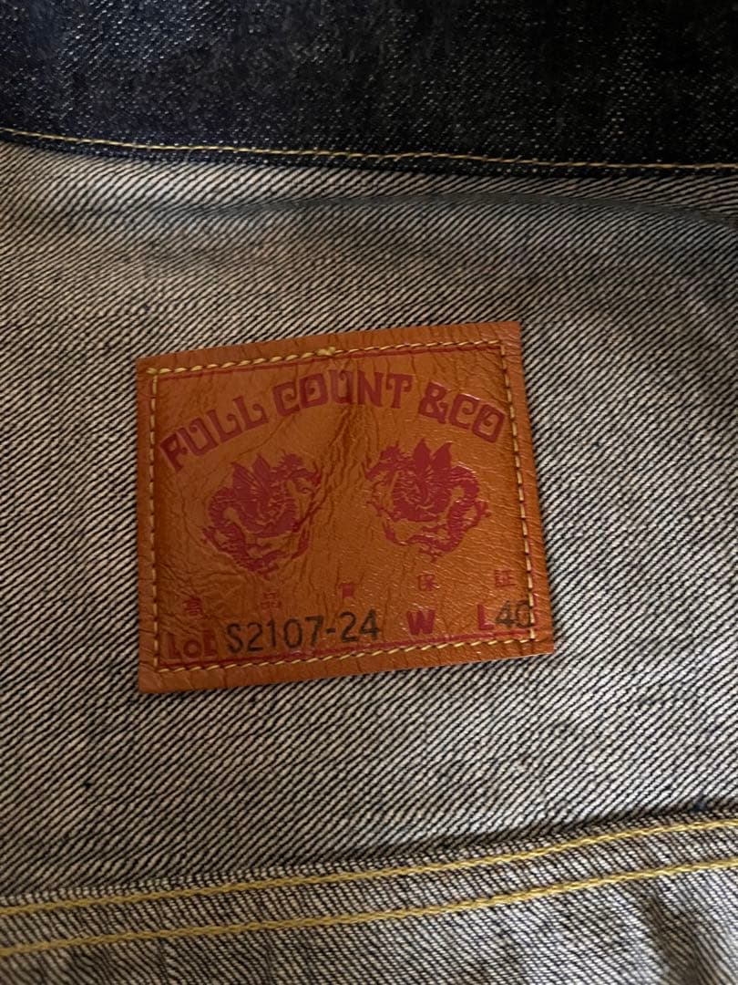 フルカウント 大戦モデル デニムジャケット 40 FULLCOUNT