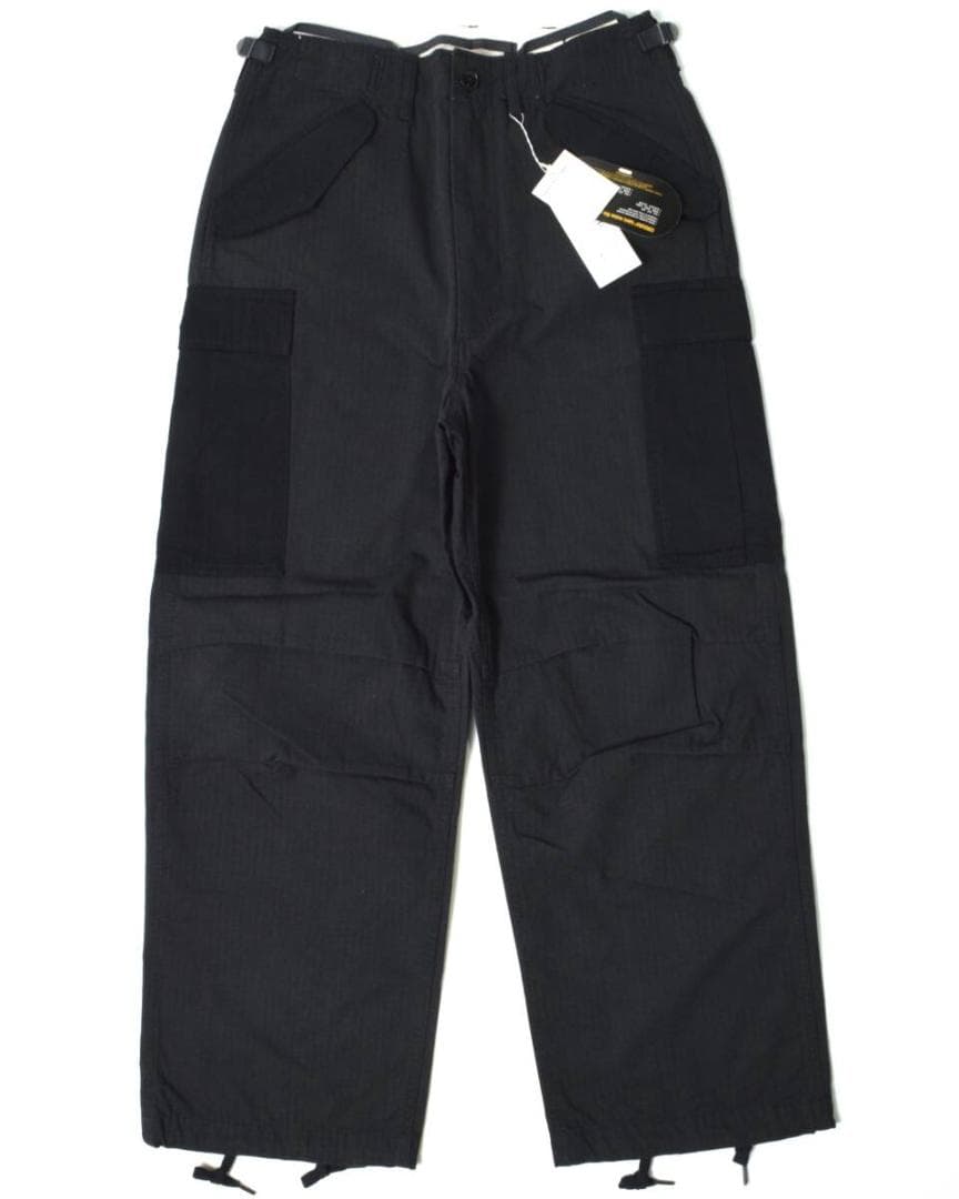 未使用3.4万 ナナミカ カーゴパンツ 0 レディース ネイビー SUCS303