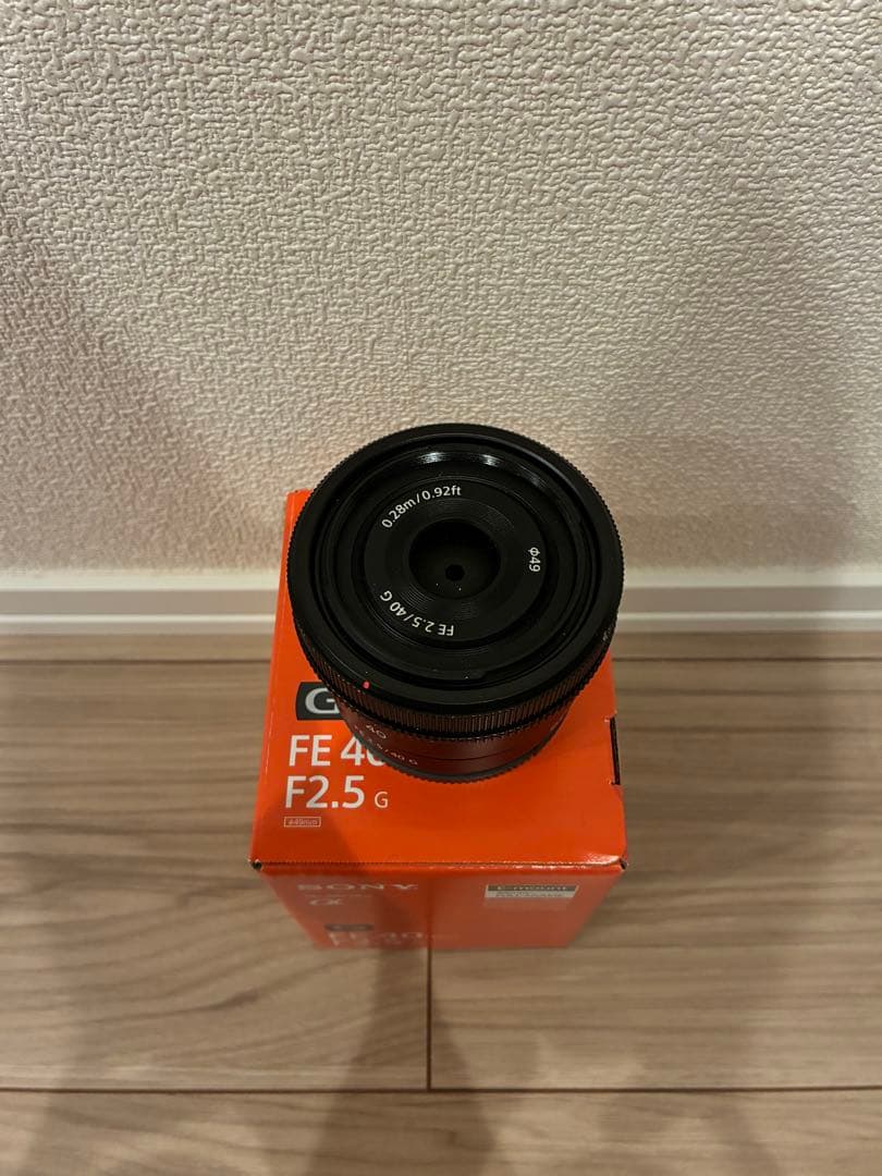 SONY FE 40mm F2.5G SEL40F25G 単焦点 Eマウント