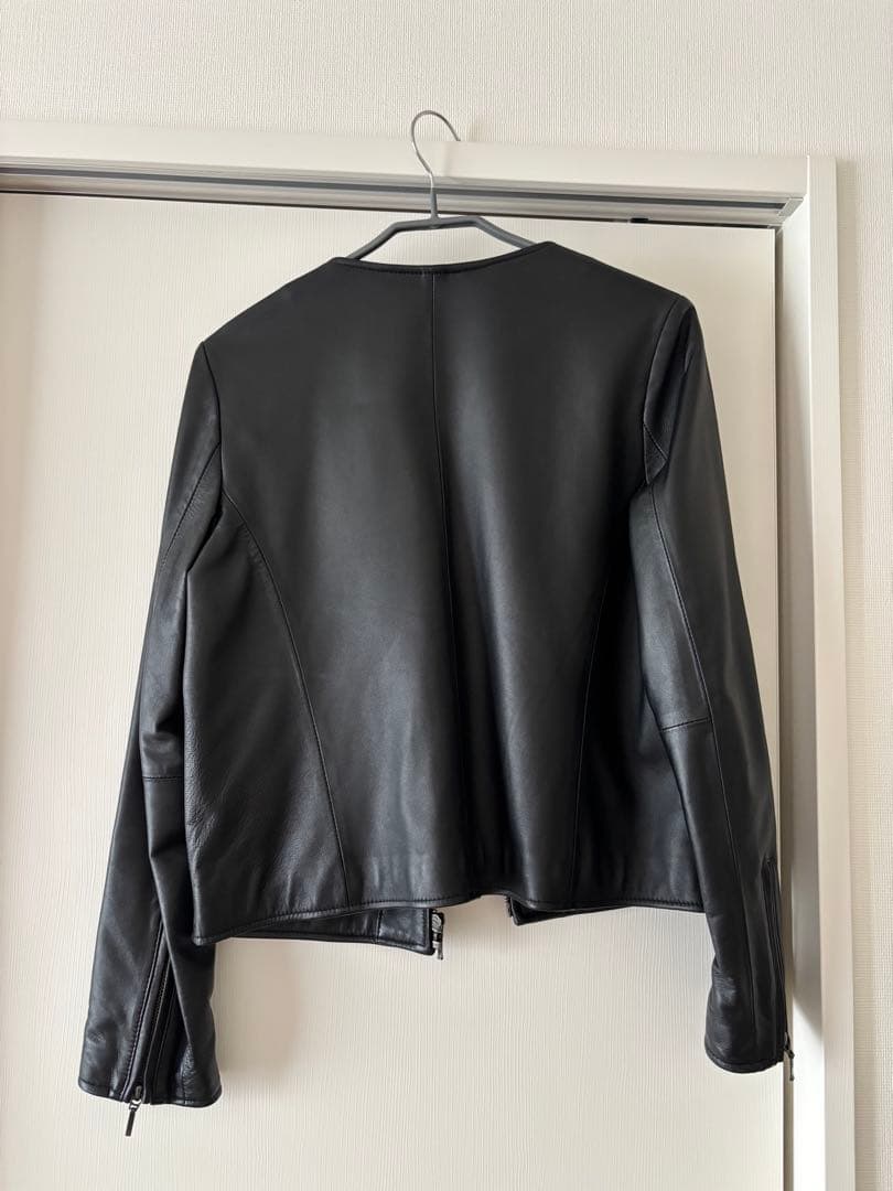 【美品】URBAN RESEARCH ノーカラーレザージャケット