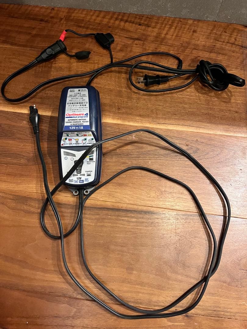 tecMATE TM347 バッテリーチャージャー Optimate 4