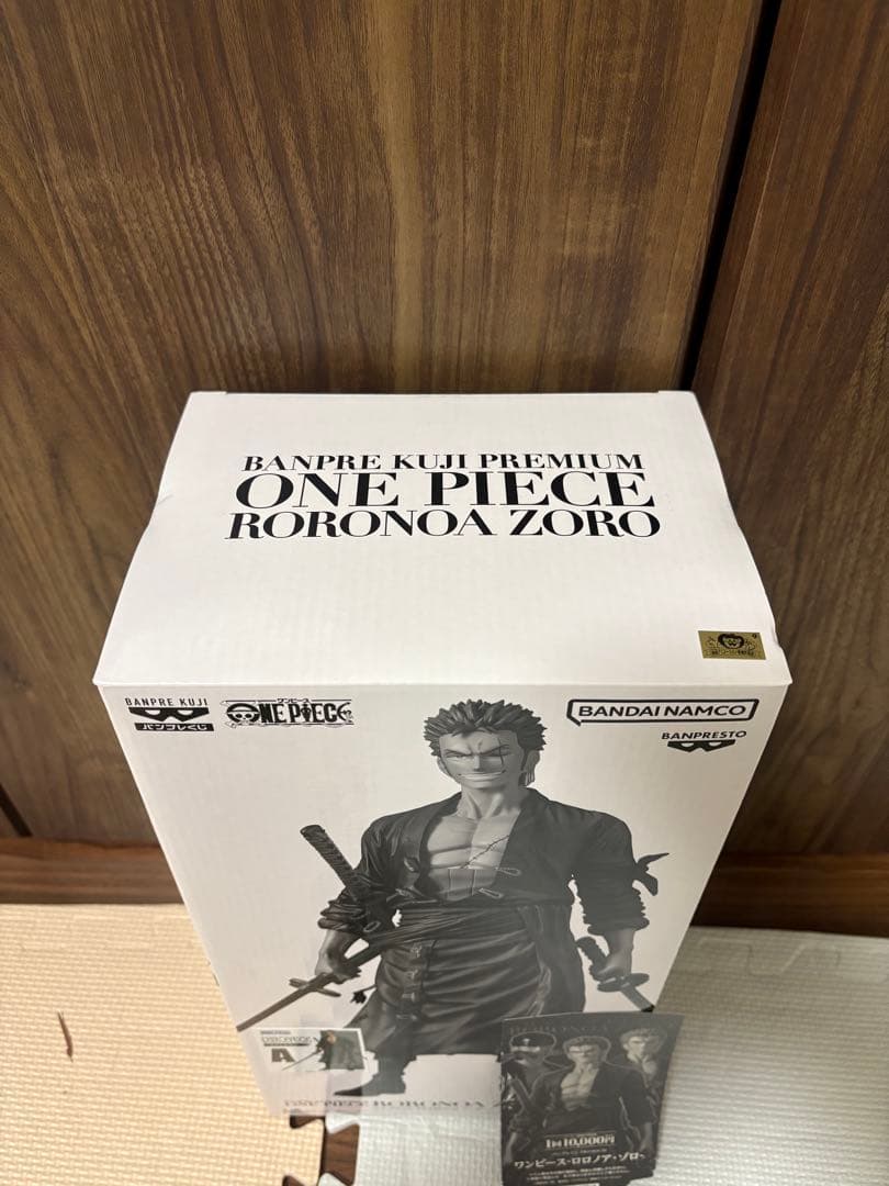 バンプレくじ PREMIUM ワンピース フィギュア ロロノア・ゾロ　A賞