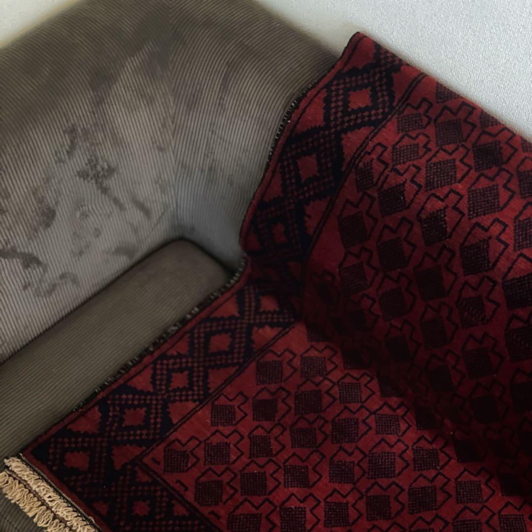 【在庫整理／大幅値引】200×107 アフガニスタン バルーチ ヴィンテージラグ