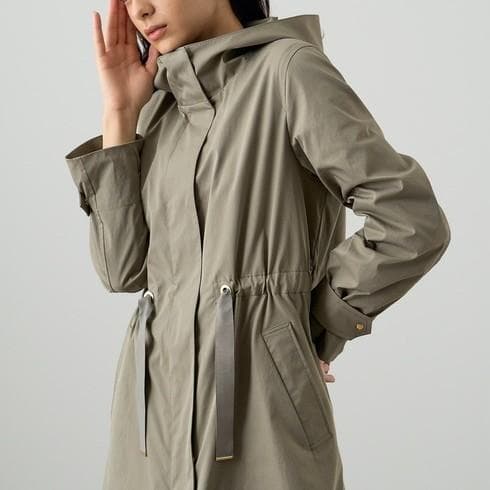 美品★ANAYI アナイ★ブライトツイルライナー付モッズコート