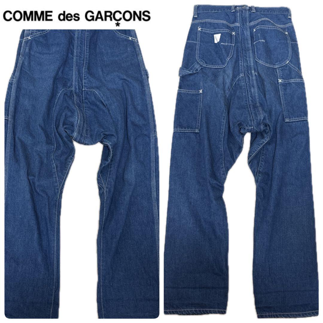 【日本製】コムデギャルソン セパレート デニム ペインター サルエル パンツ