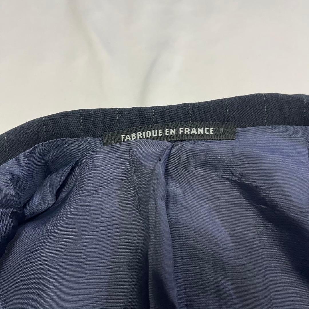 【vintage】セットアップ　スーツ　ダブル　ストライプ　ピンズ　90s