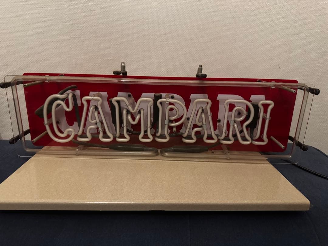 CAMPARI ネオン看板 レトロスタイル レア お洒落