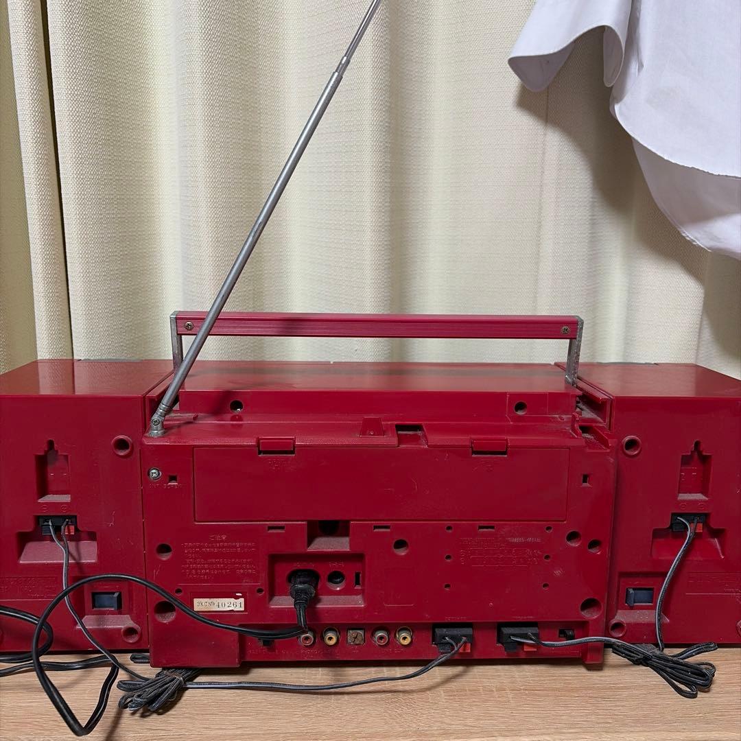 National RX-C45 赤 ラジカセ