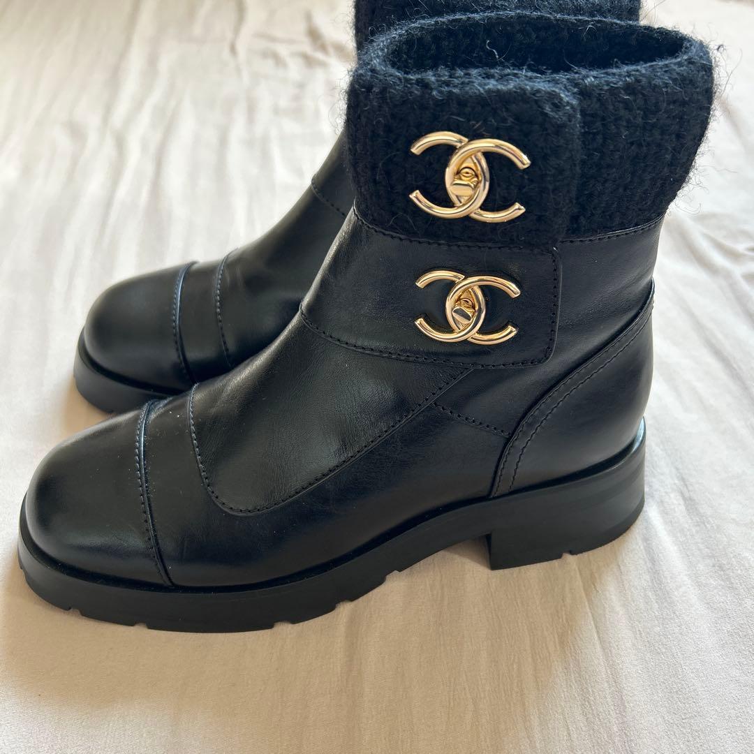 定価３４万　可愛いシャネルブーツ♡