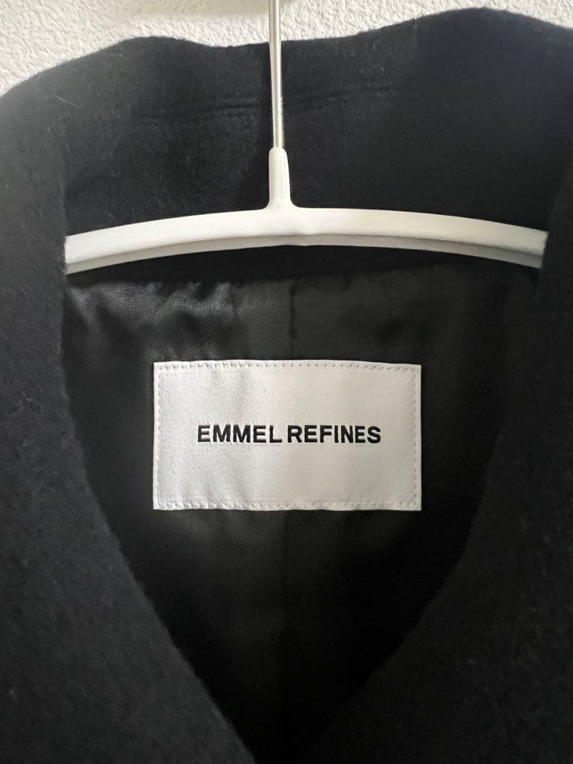EMMEL REFINES ブラック コート
