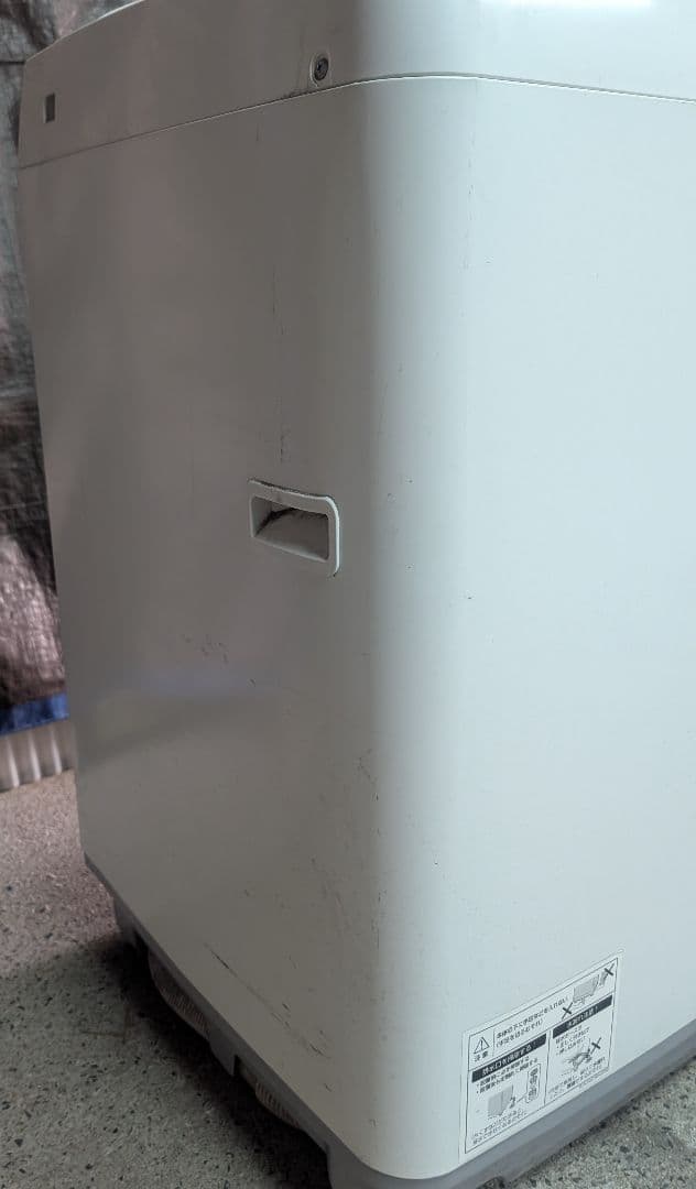 シャープ全自動洗濯機ES-GE7E-W 2021年製　中古品縦型洗濯機 ホワイト