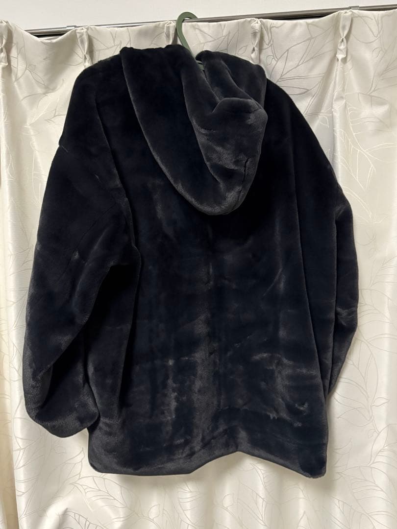 ニコアンド MODE NORM CORE ベルベットファーフードブルゾン M