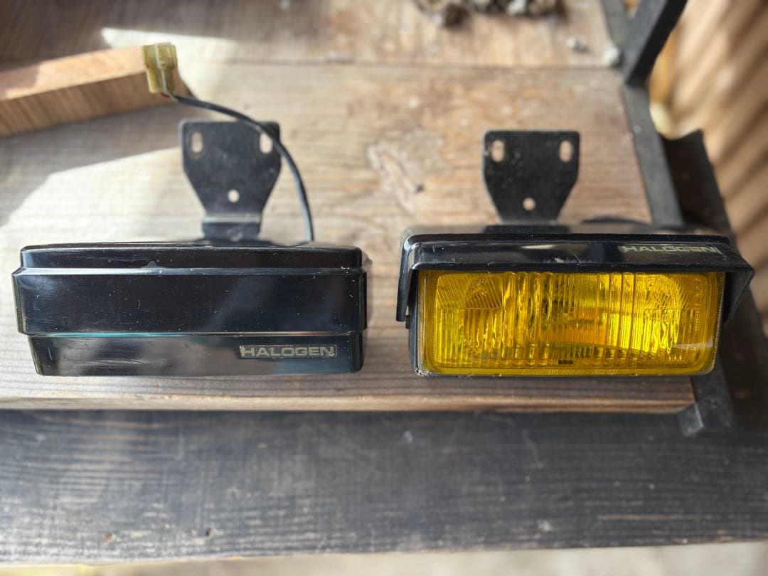 AE86 フォグランプ　開閉式フォグランプ　旧車