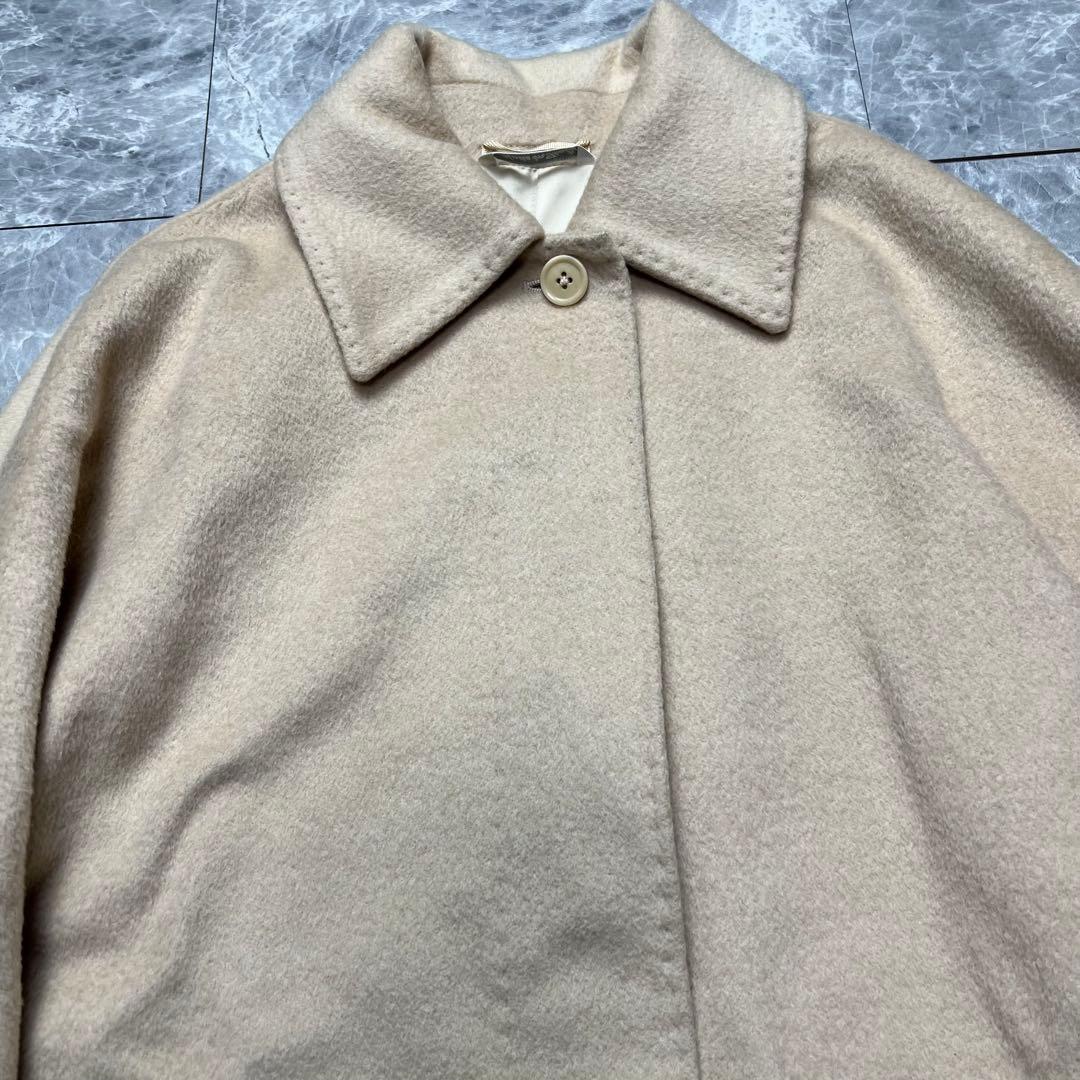 キャメル100%♡マックスマーラ　最高級白タグ　　ロングコート　ベージュ