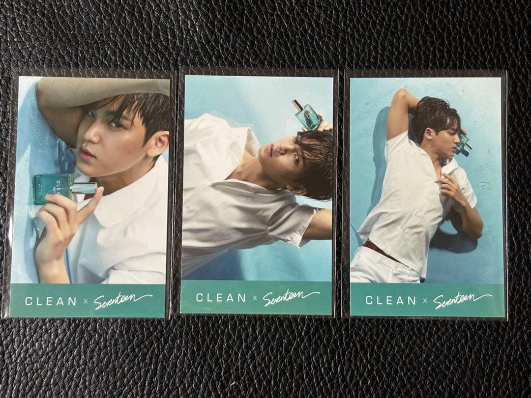 seventeen CLEAN クリーン　香水　ミンギュ　トレカ　3枚セット