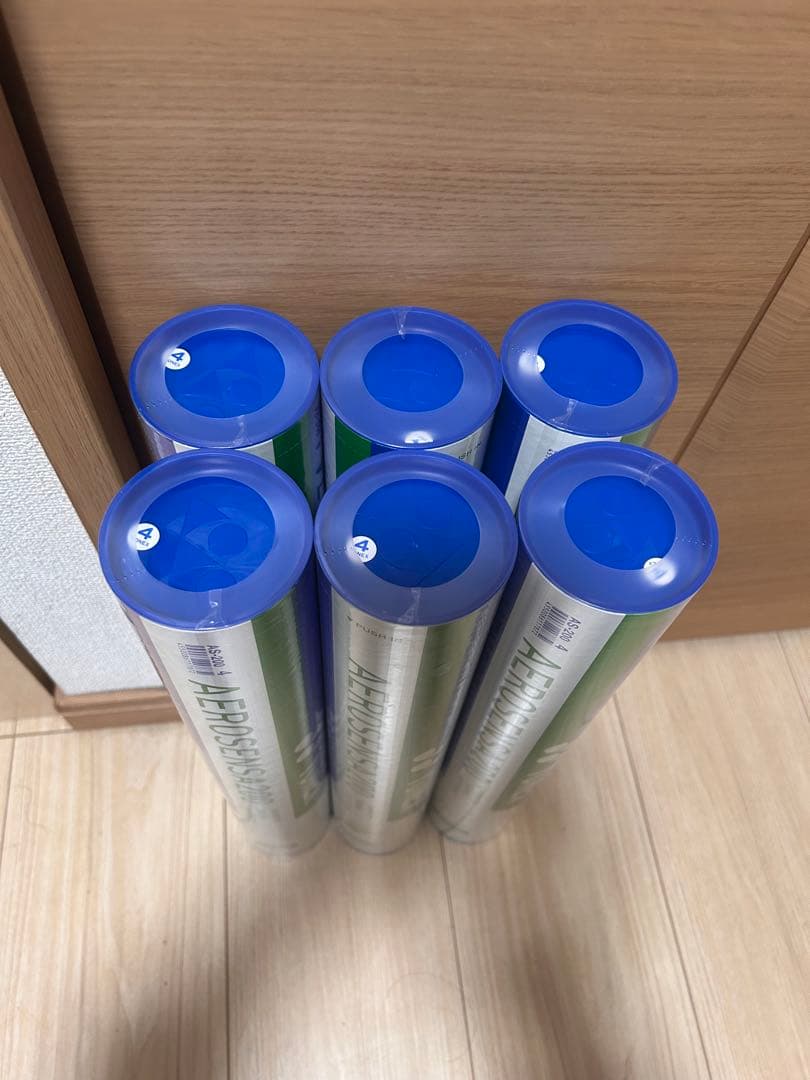YONEX AEROSENS A200 バドミントンシャトル 6本セット