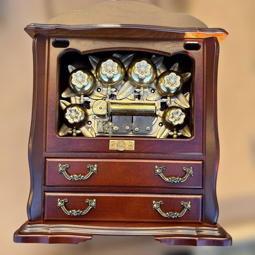 クラシック木製オルゴール