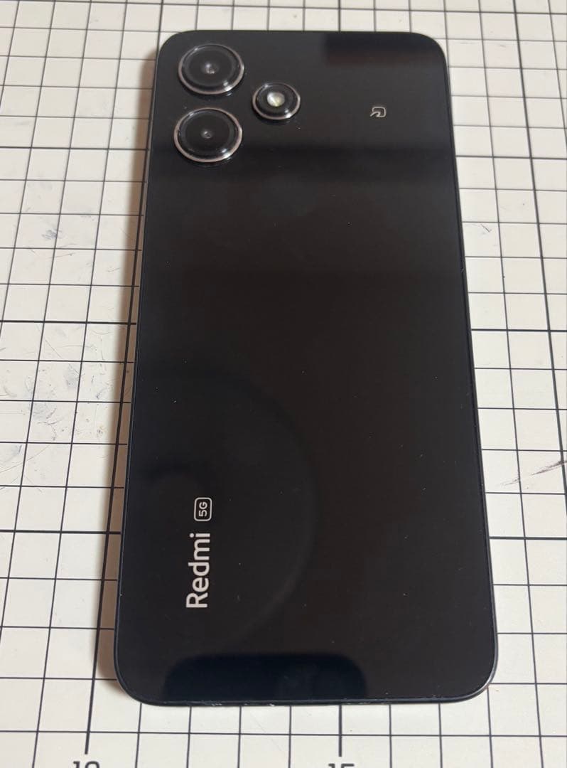 Redmi 5G スマートフォン simフリー　本体 画面ひびあり