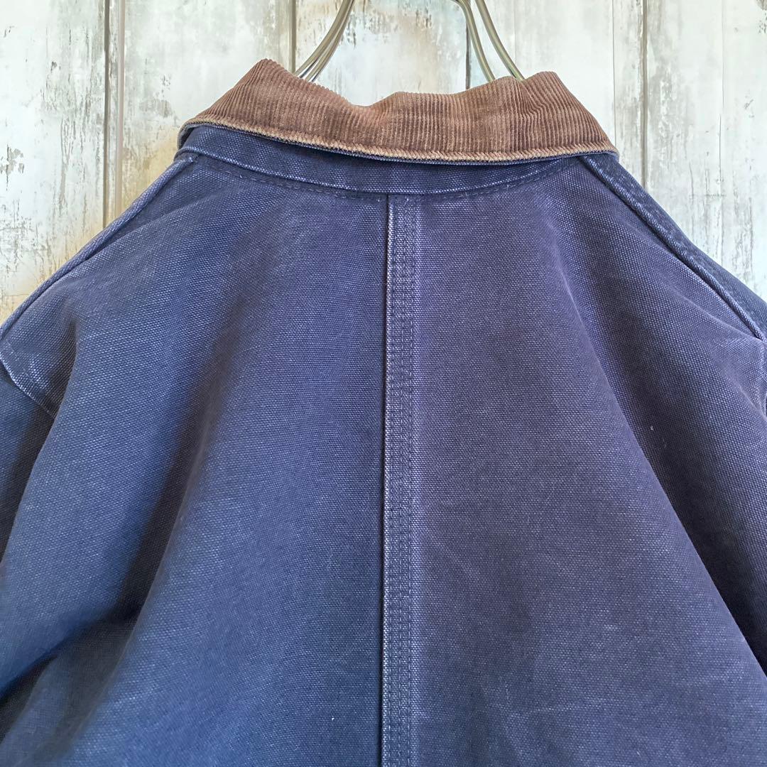 【】カーハート ミシガンチョアコート ネイビーC02 MDT L