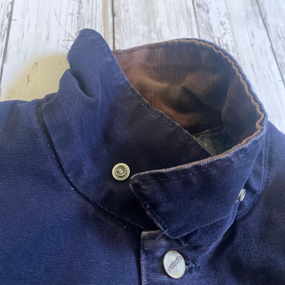 【】カーハート ミシガンチョアコート ネイビーC02 MDT L