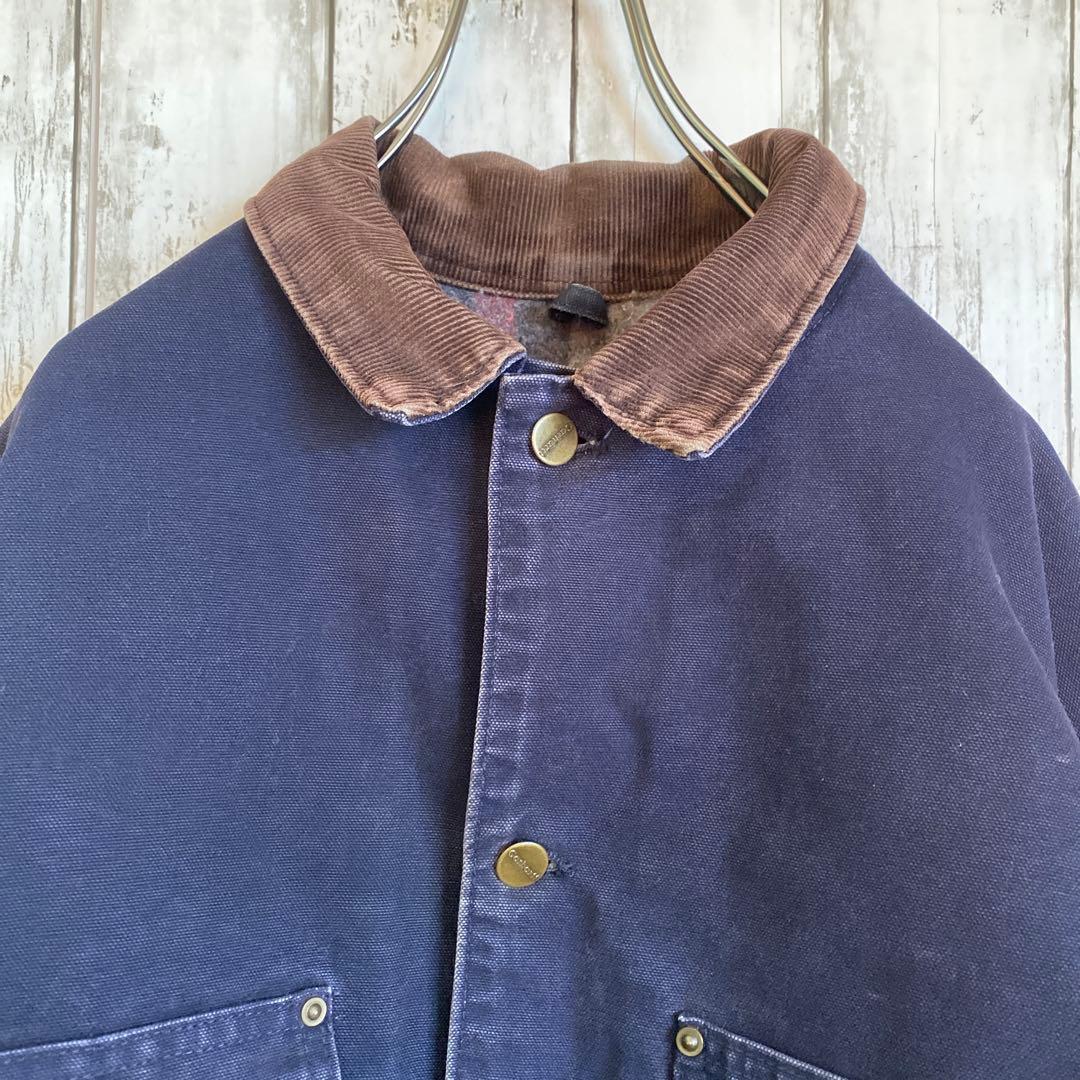 【】カーハート ミシガンチョアコート ネイビーC02 MDT L