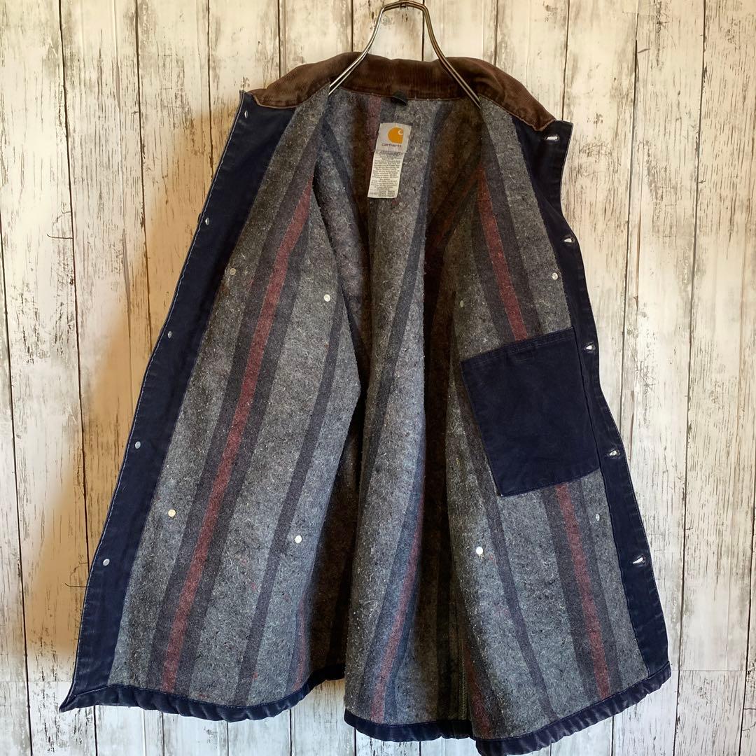 【】カーハート ミシガンチョアコート ネイビーC02 MDT L