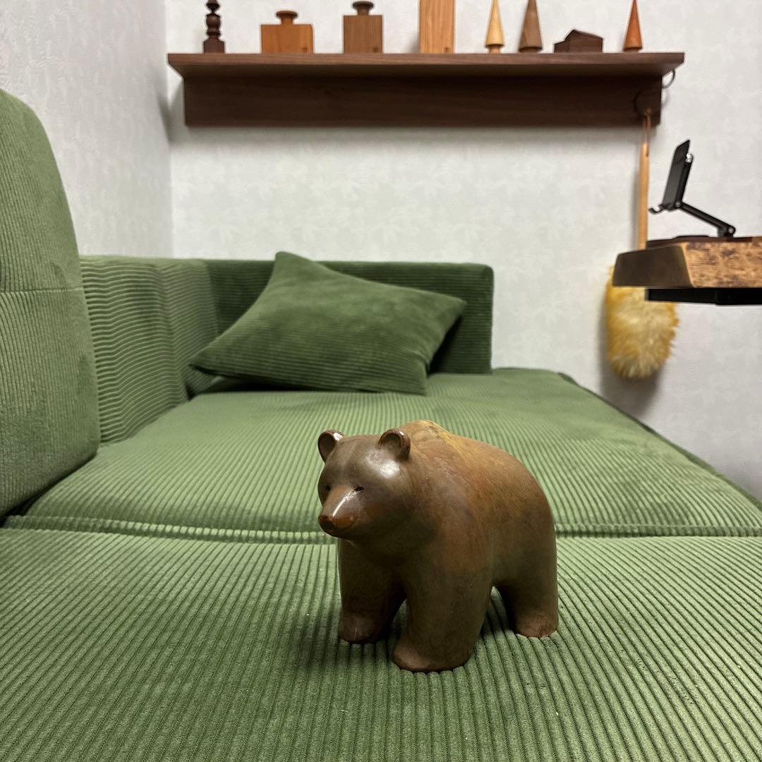 リサラーソン　熊　ヴィンテージ　置物　グスタフスベリ Jie　くま　ベアー　希少