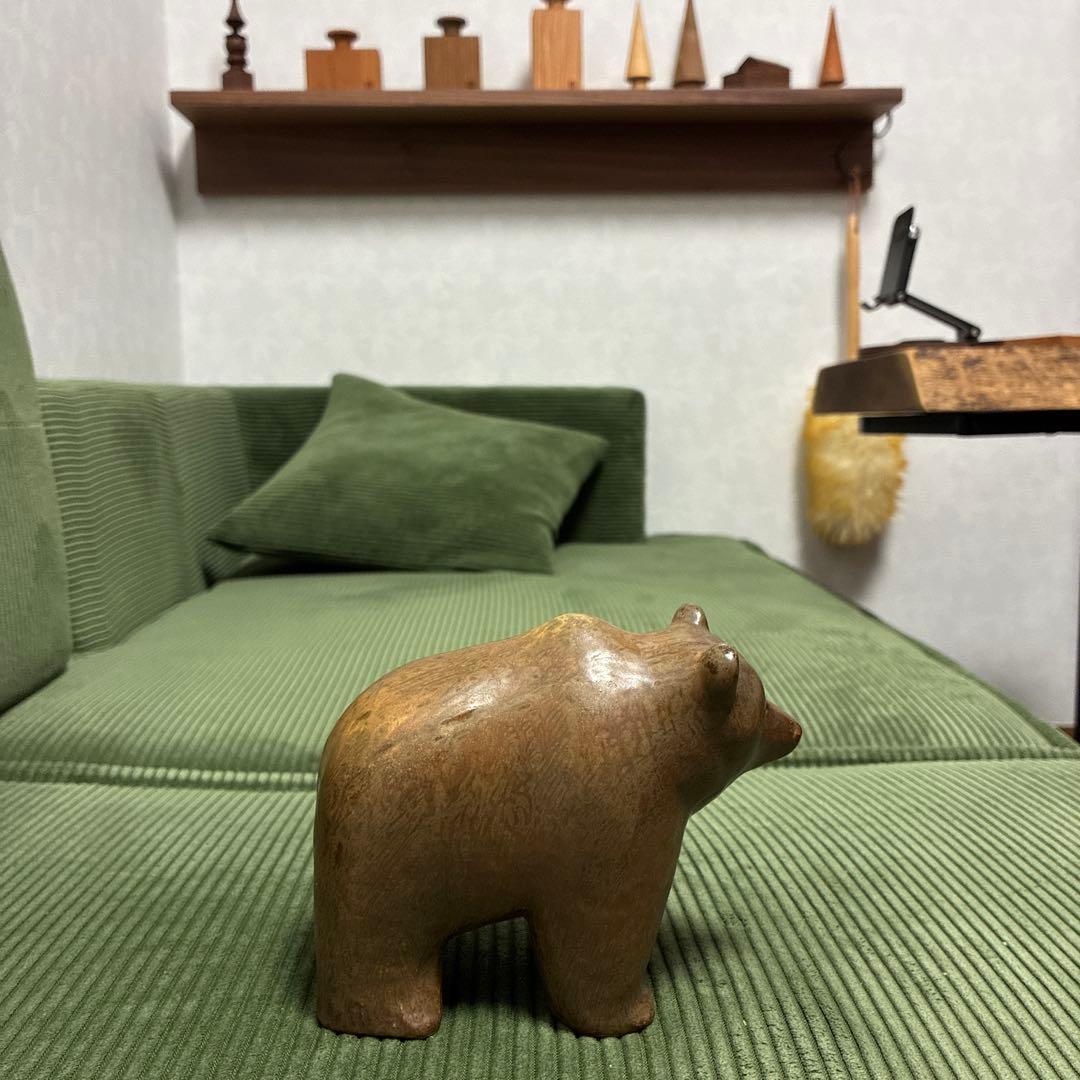 リサラーソン　熊　ヴィンテージ　置物　グスタフスベリ Jie　くま　ベアー　希少