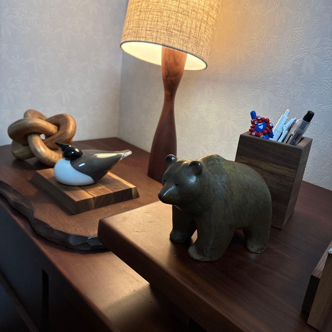 リサラーソン　熊　ヴィンテージ　置物　グスタフスベリ Jie　くま　ベアー　希少