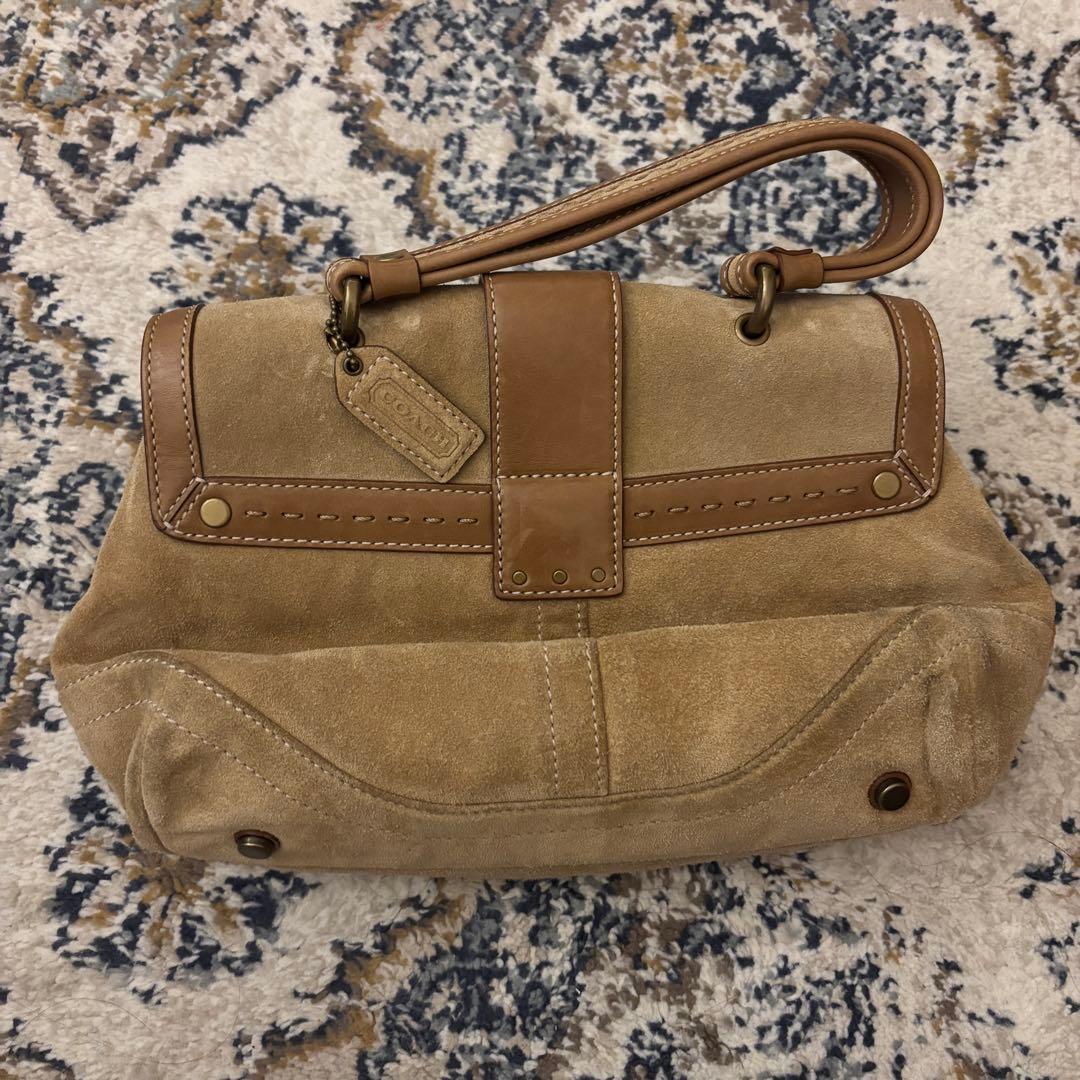 コーチショルダーバッグCoach Soho hand bag suede