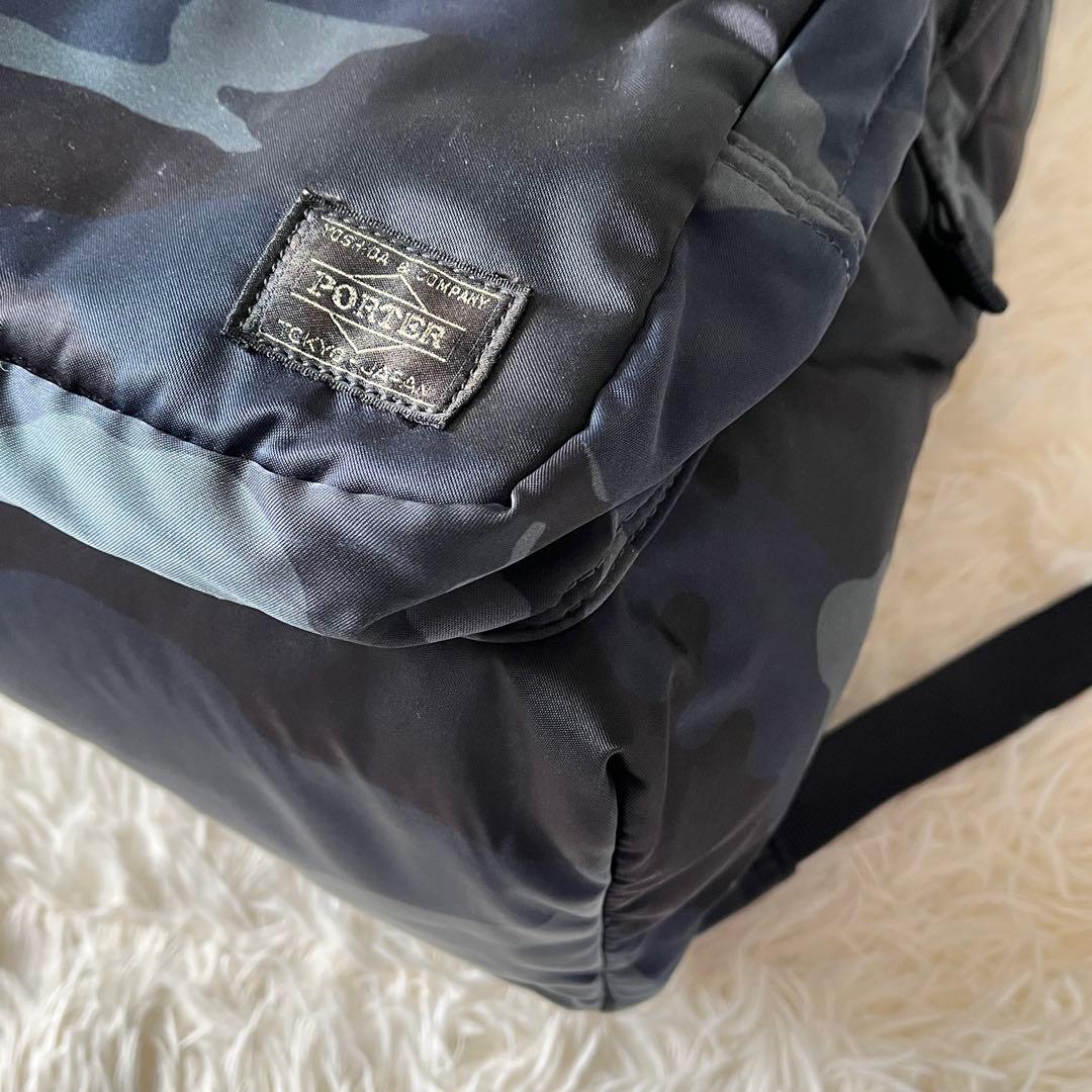美品✨PORTER ポーター　30周年　タンカー　デイパック　迷彩　リュック