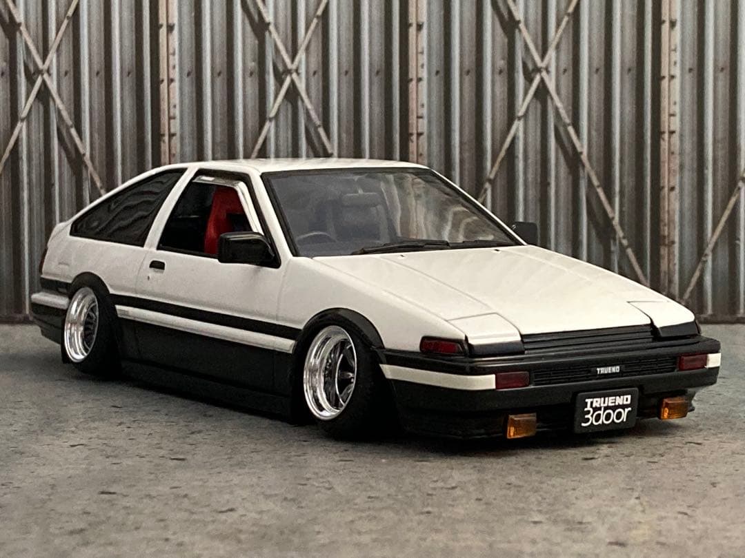 1/24 トヨタ スプリンタートレノAE86（カスタム品）