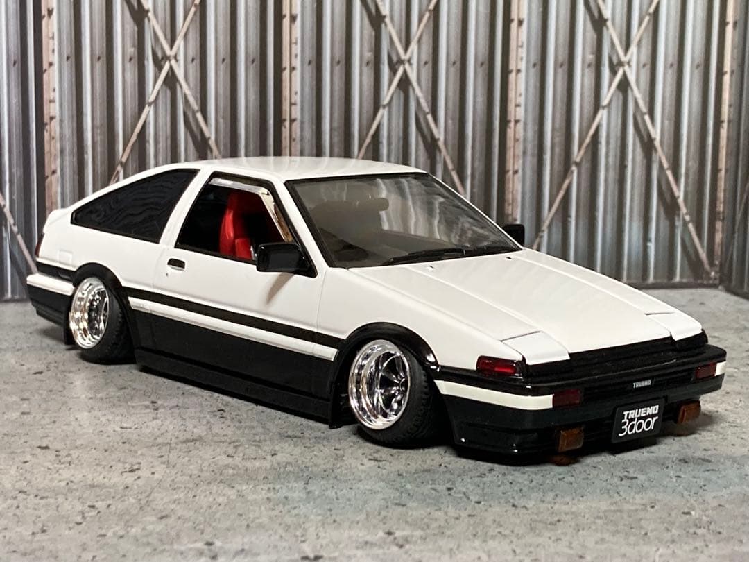 1/24 トヨタ スプリンタートレノAE86（カスタム品）