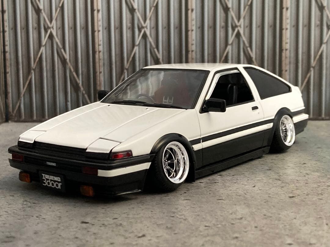 1/24 トヨタ スプリンタートレノAE86（カスタム品）