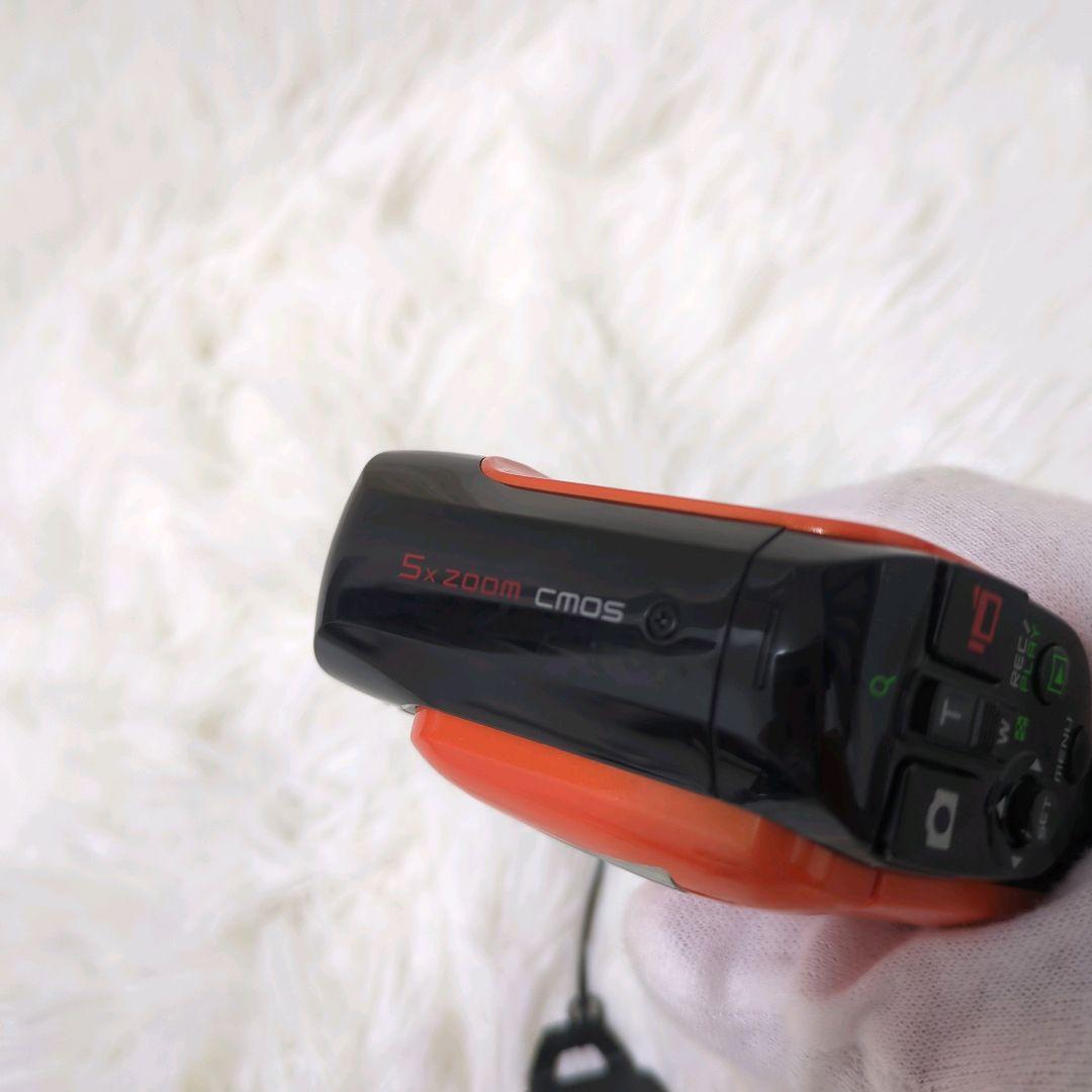 箱付き美品✨️　希少　SANYO Xacti DMX-CG11(D) オレンジ