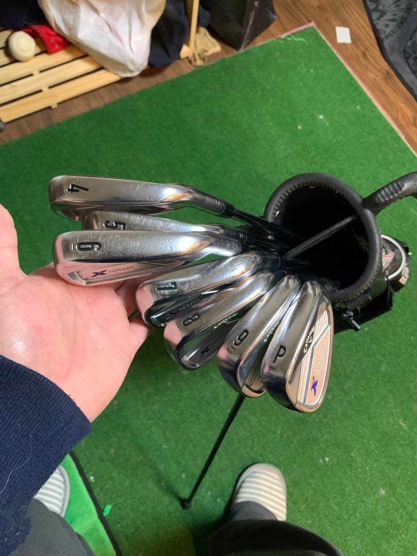 キャロウェイ Xフォージド2018アイアンセット 4〜p 期間限定