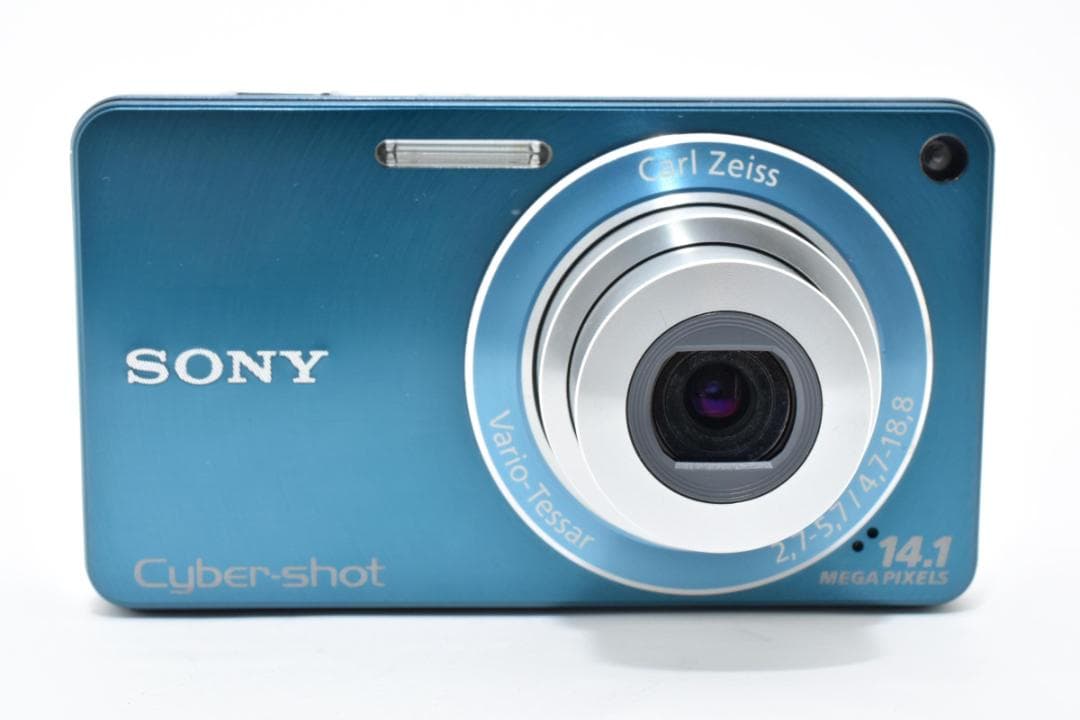 《 美品 》 ソニー　SONY Cyber-shot DSC-W350 ブルー