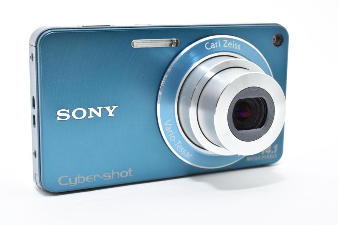 《 美品 》 ソニー　SONY Cyber-shot DSC-W350 ブルー