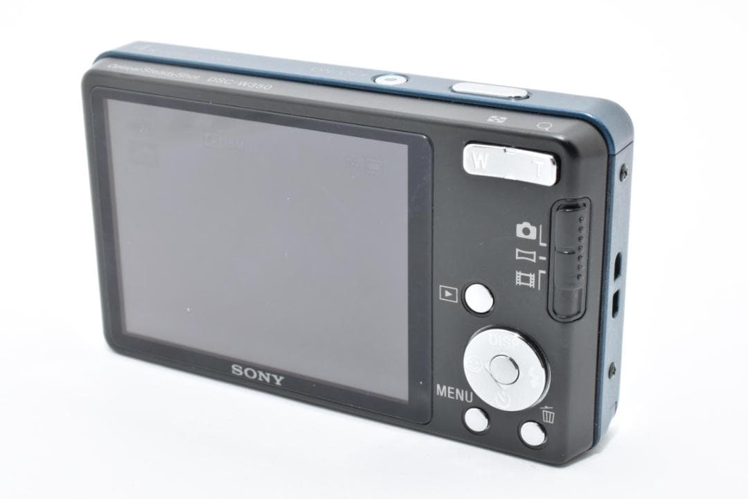 《 美品 》 ソニー　SONY Cyber-shot DSC-W350 ブルー