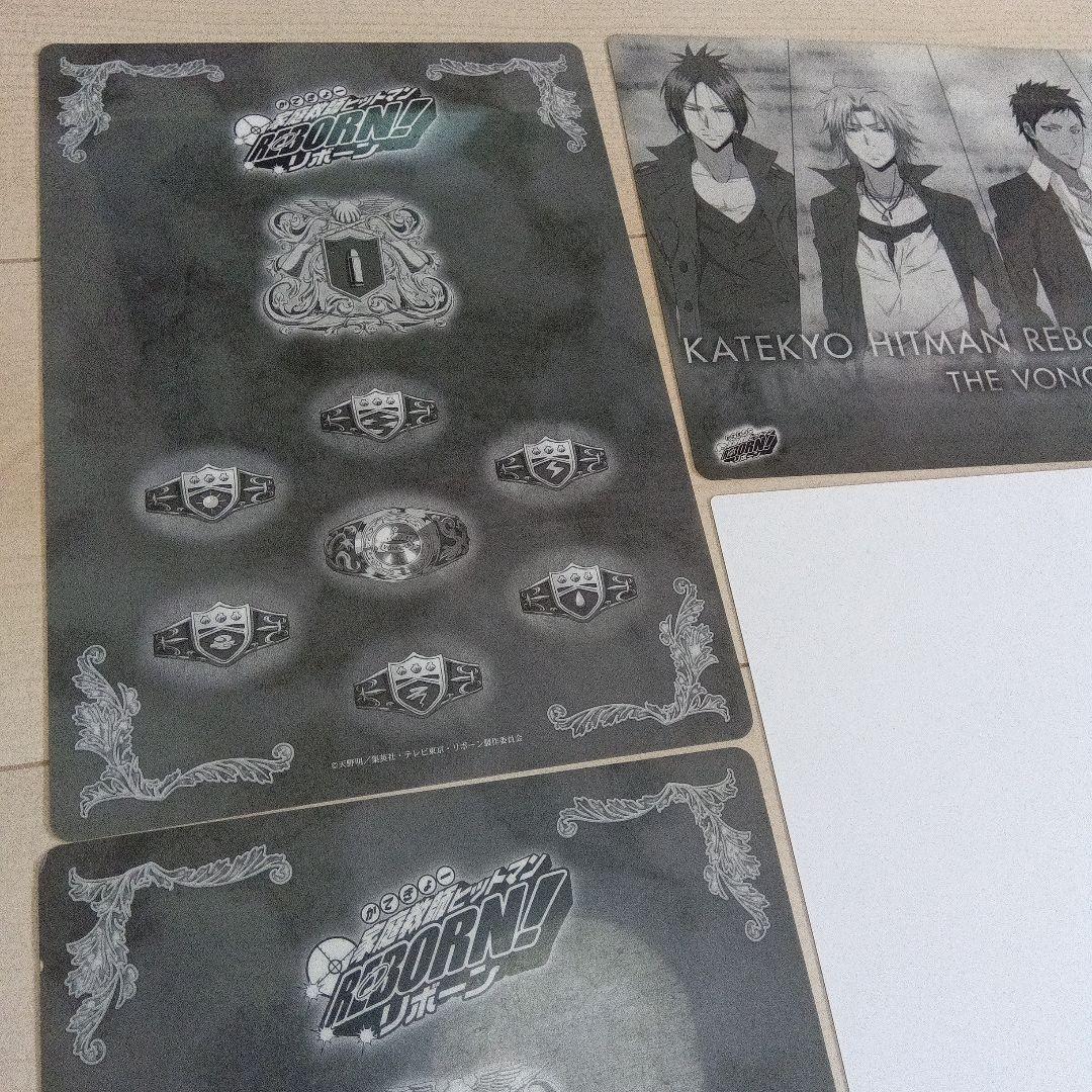 Katekyo Hitman Reborn! 下敷き、ポストカード、イラスト等