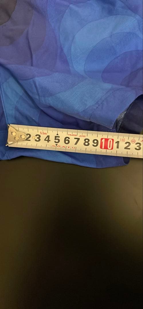 ドリスバンノッテン青 Dries Van Notenグラデーションショートパンツ