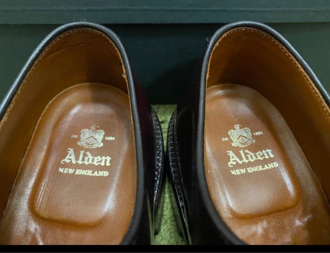 Alden 990 コードバン 8 1/2 D