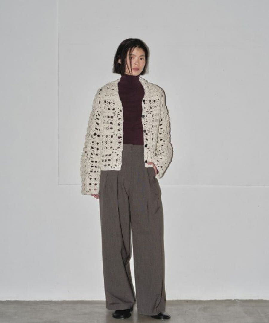 トップス TODAYFUL Crochet Knit Shirts