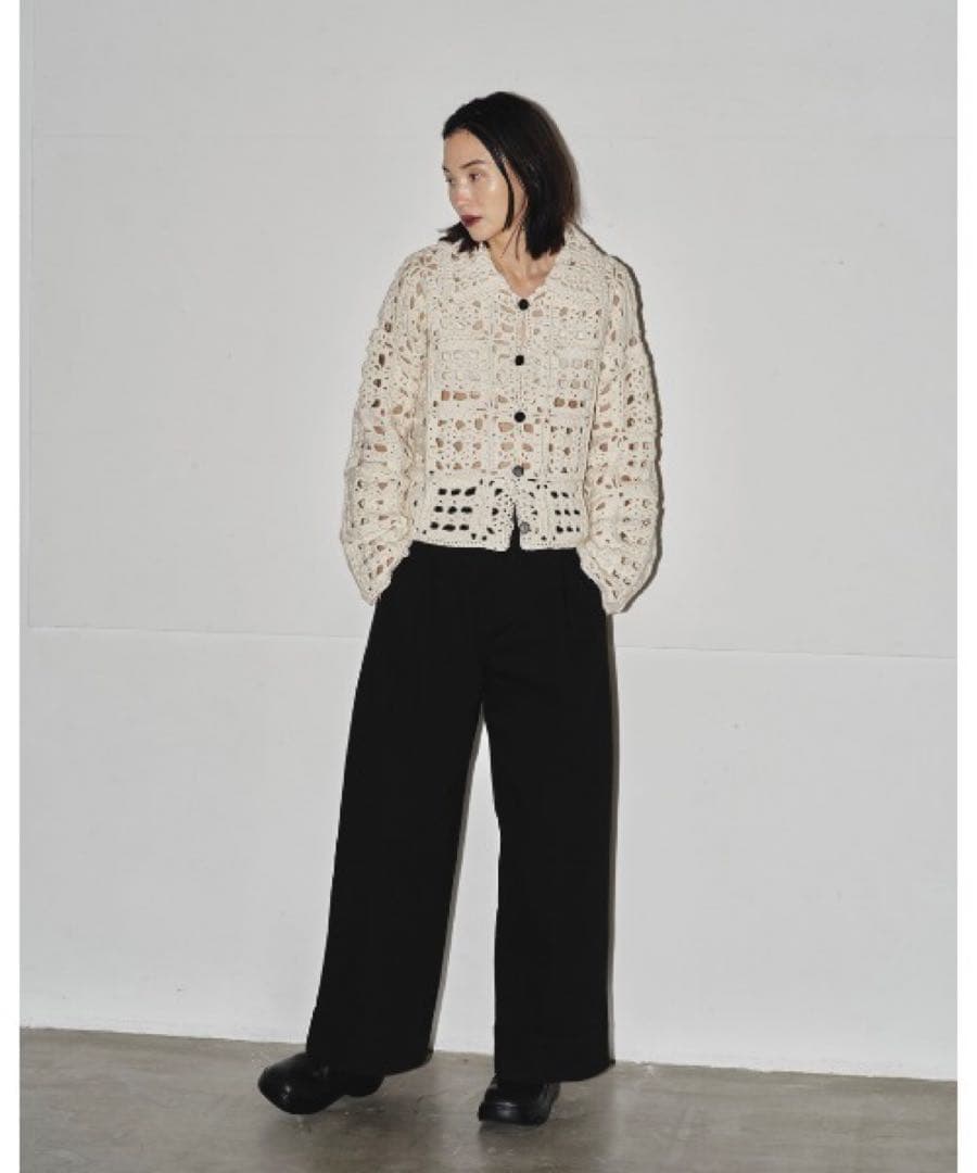 トップス TODAYFUL Crochet Knit Shirts