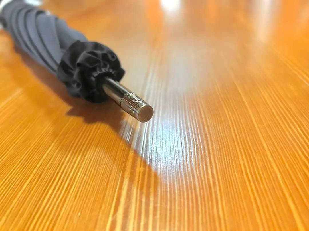 サンバリア100 日傘 長傘M コンビ ネイビー