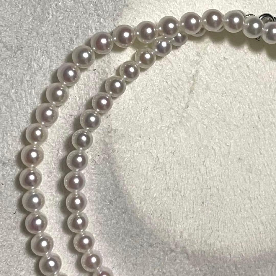 とまと 【K18✨Mチャーム】 あこや本真珠 ネックレス ベビーパール