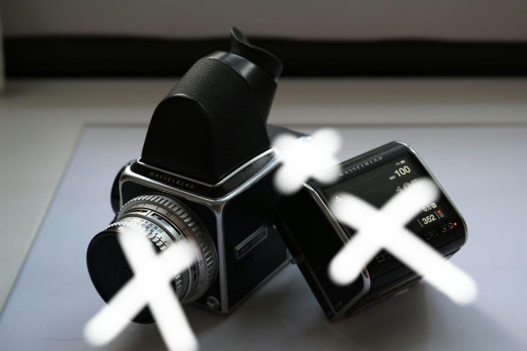 ハッセルブラッドhasselblad 500c プリズムファインダー2点作例アリ