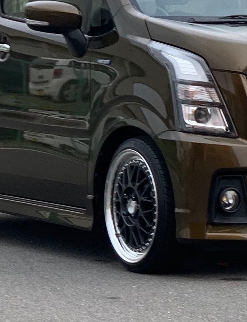 スーパースター　レオンハルト　ゲミュート　マッドブラック　軽　16インチ