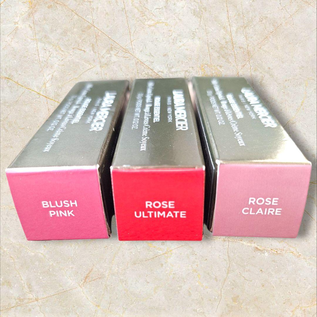 ローラメルシエ 09/10/11 廃盤色含む 未使用リップ3本