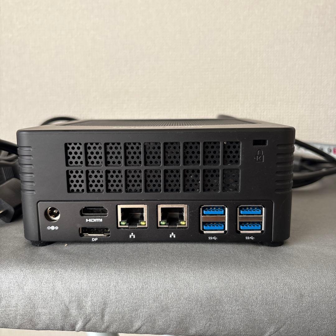 ミニPC MINISFORUM PC Ryzen64GB/ SSD500g/hdd2tb